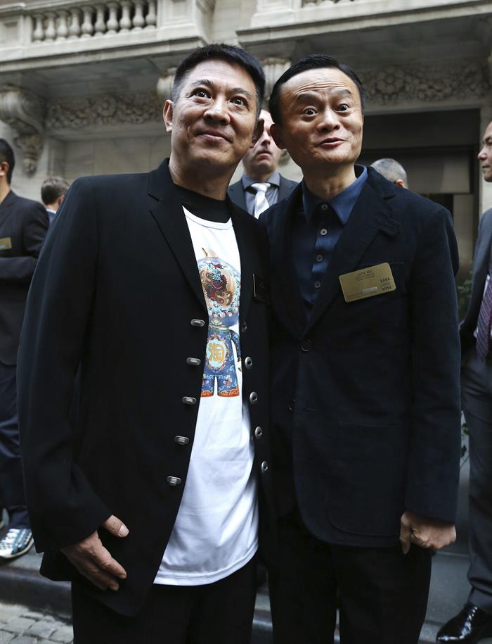  O ator Jet Li e o magnata Jack Ma se juntam para levar os taichi aos Jogos OlÃ­mpicos