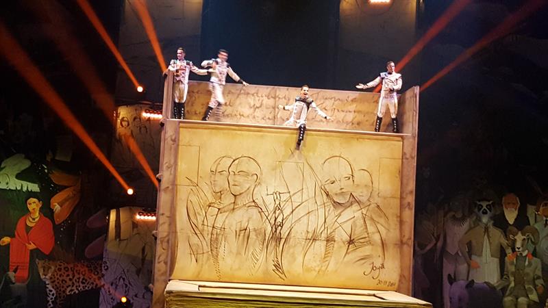  Cirque du Soleil comemora trÃªs anos ligado Ã  tradiÃ§Ã£o do MÃ©xico