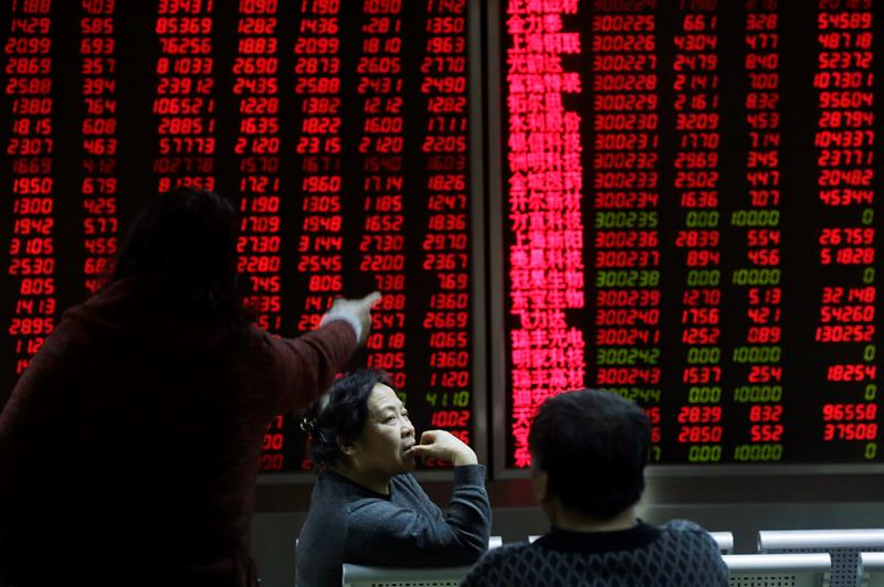  A Bolsa de Valores de Xangai abre com uma queda de 0,13%